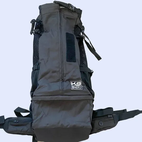 K9 Sport Sack KNAVIGATE Dog Carrier Backpack Size M Black – Excellent
